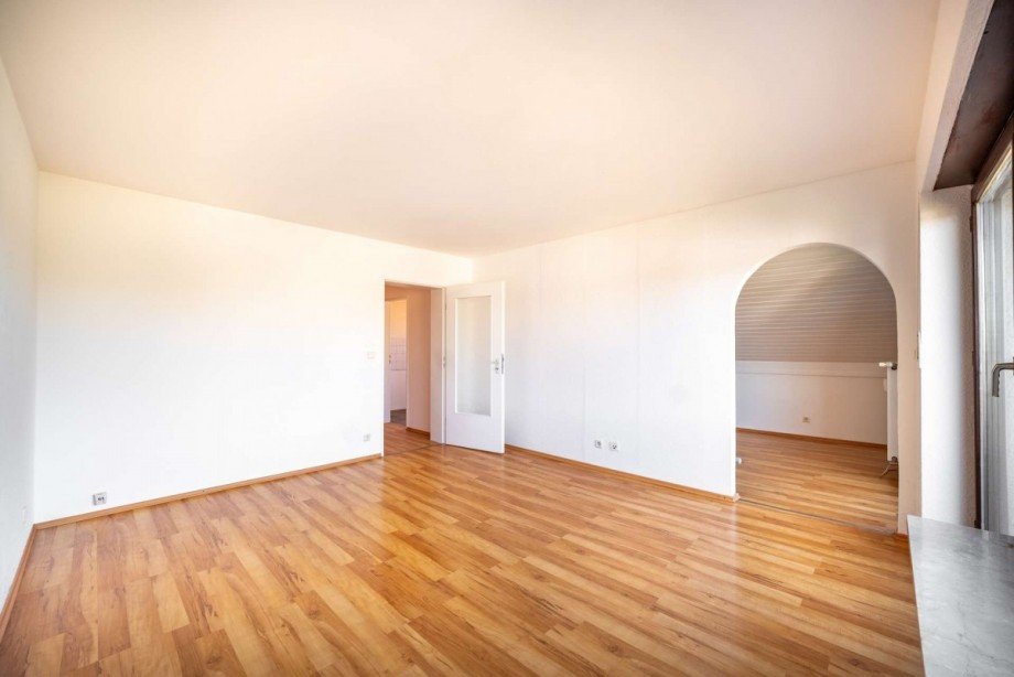 Wohnzimmer Dachgeschosswohnung Olching