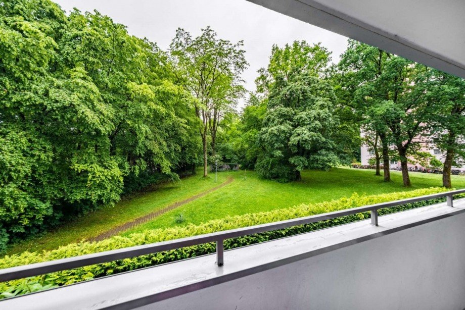 Balkonblick Etagenwohnung M�nchen