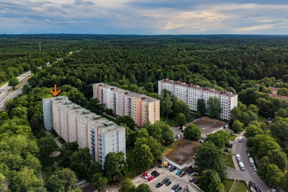 Wohnanlage und Umgebung Etagenwohnung M�nchen